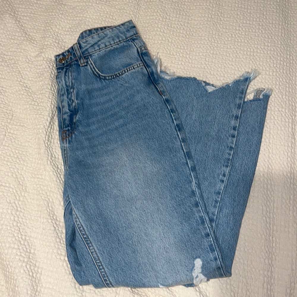 BDG High-Waisted Cropped Flare Jeans
